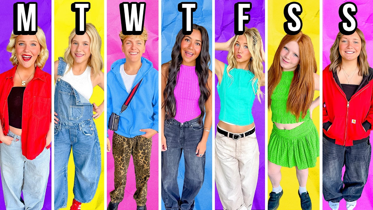 BTS of What We Wear in a Week!