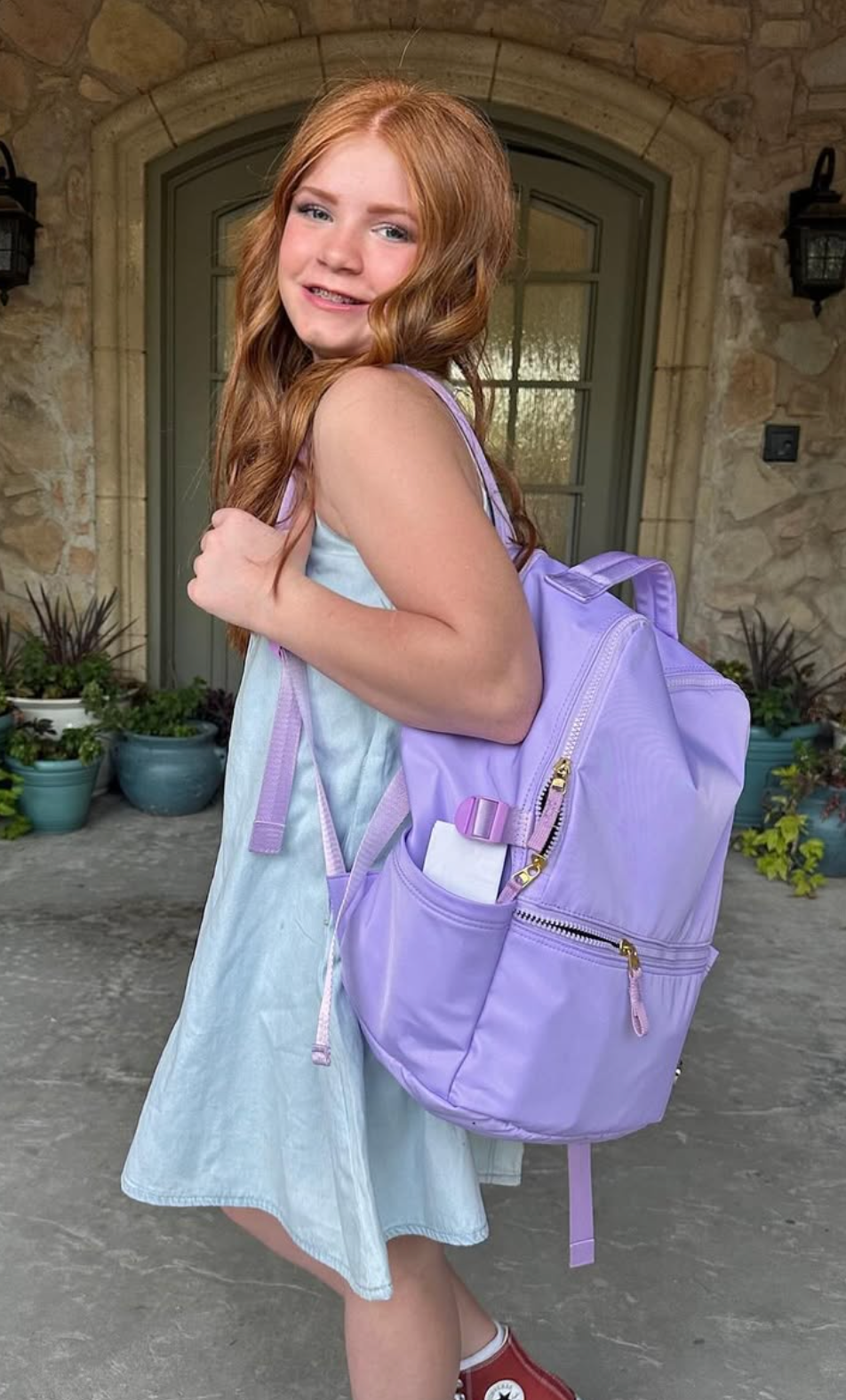 Backpack in Purple